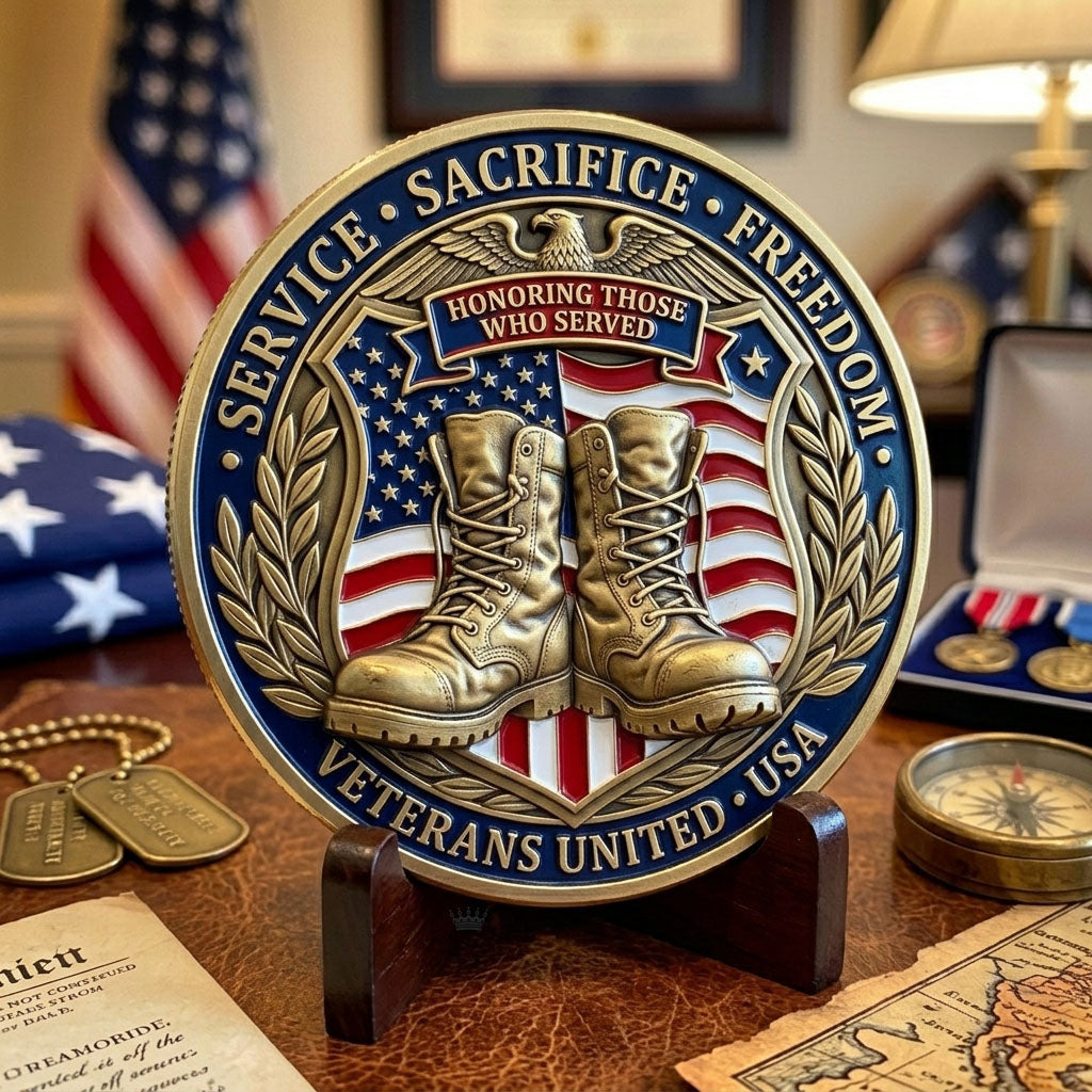 US Veteran Commemorative Coin GFTOPND1244
