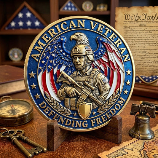 US Veteran Commemorative Coin GFTOPND1245