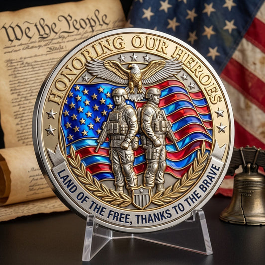 Honoring Our Heroes Commemorative Coin GFTOPND1246