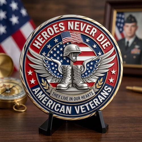US Veteran Commemorative Coin GFTOPND1248