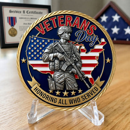 Veteran Day Commemorative Coin GFTOPND1252