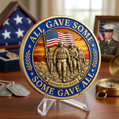 Veteran Day Commemorative Coin GFTOPND1253