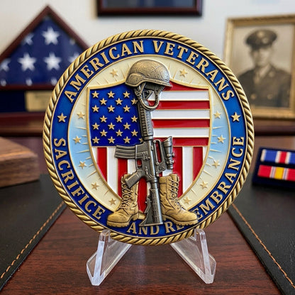 US Veteran Commemorative Coin GFTOPND1254