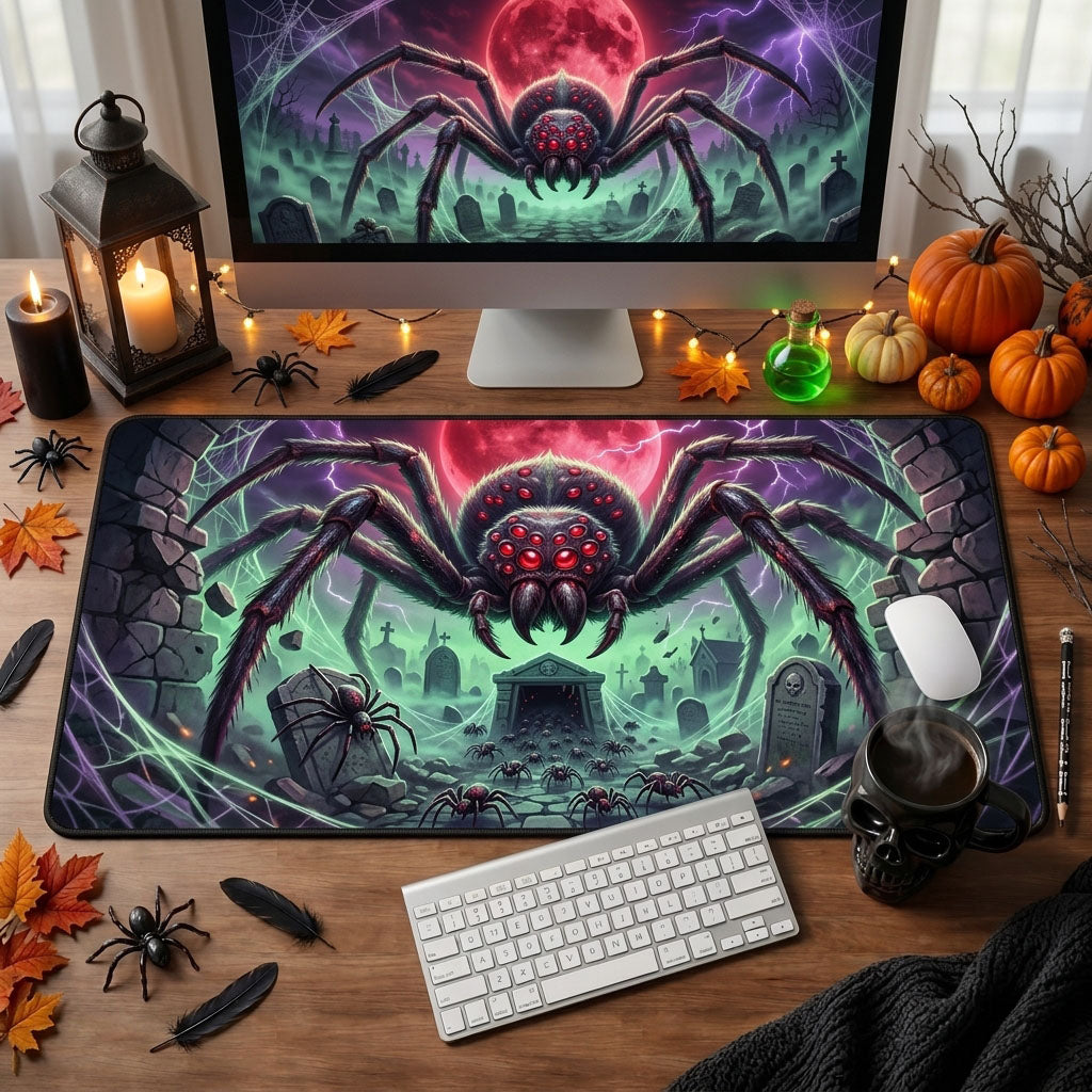 Giant Spider Queen Desk Mat GFTOPND1308