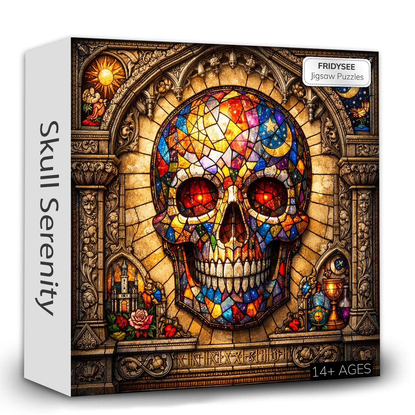 Skull Serenity Jigsaw Puzzles GFTOQA2027