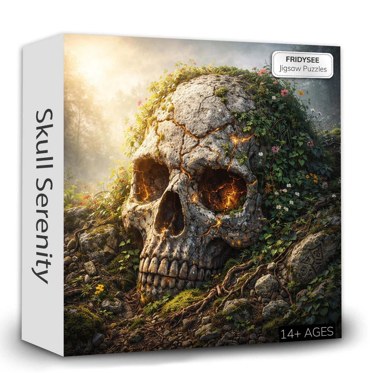 Skull Serenity Jigsaw Puzzles GFTOQA2028