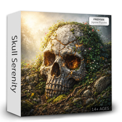 Skull Serenity Jigsaw Puzzles GFTOQA2028