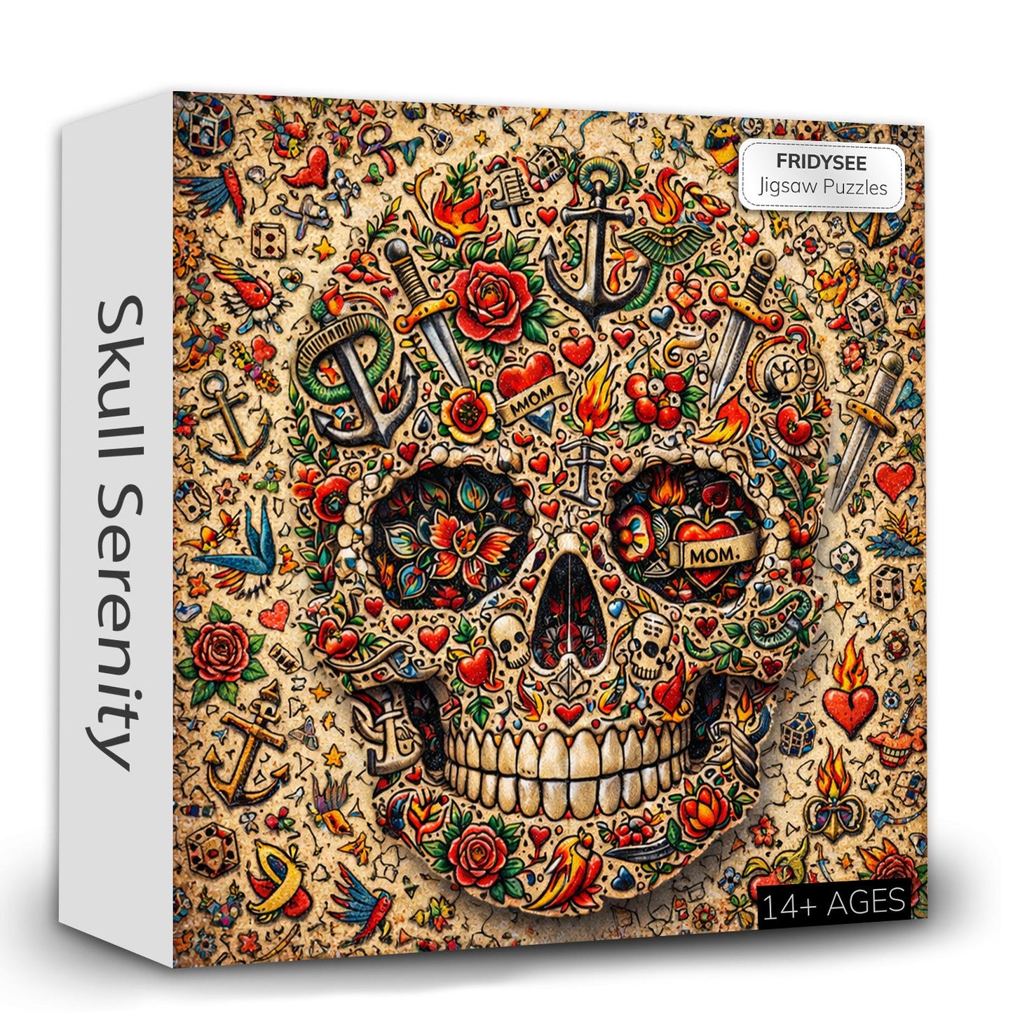 Skull Serenity Jigsaw Puzzles GFTOQA2029
