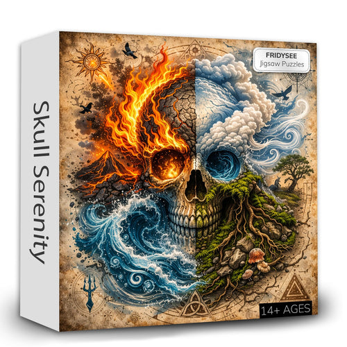 Skull Serenity Jigsaw Puzzles GFTOQA2030