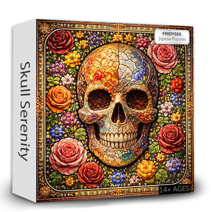 Skull Serenity Jigsaw Puzzles GFTOQA2031