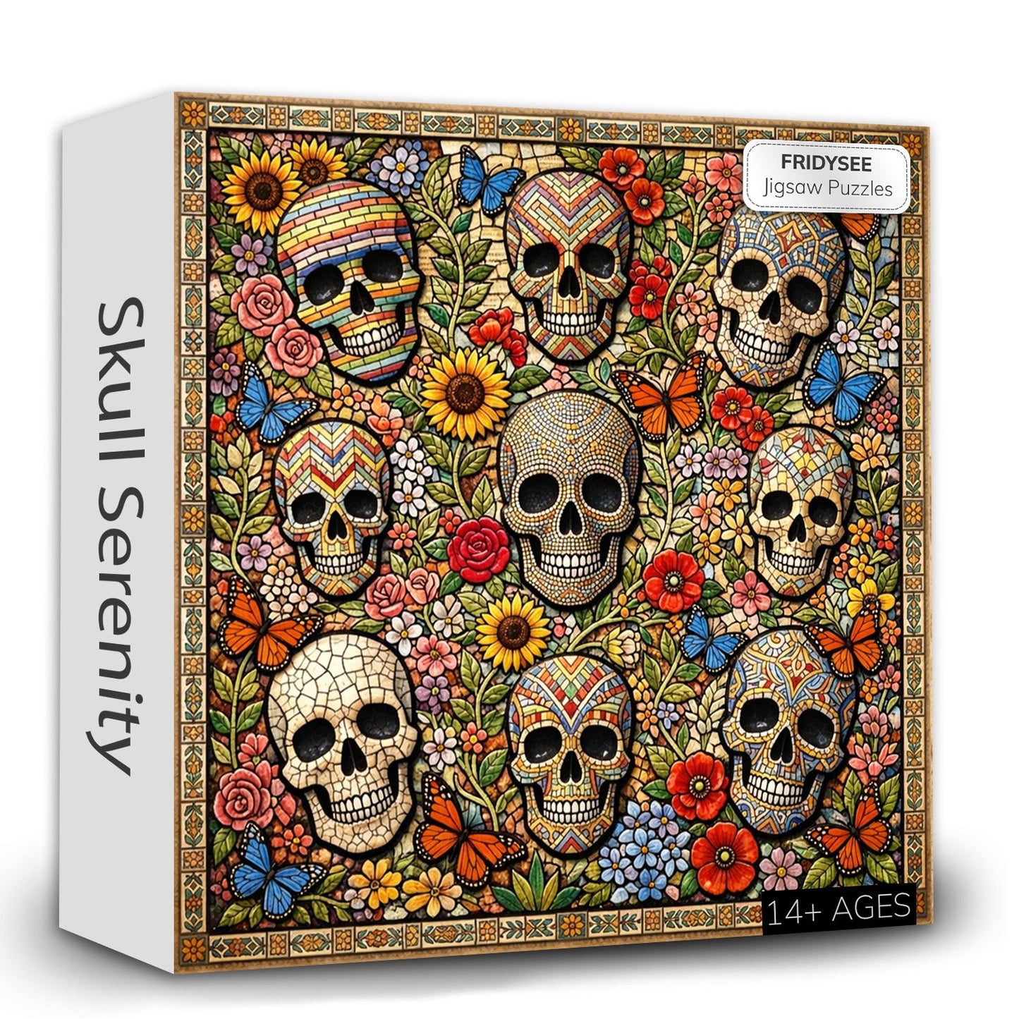Skull Serenity Jigsaw Puzzles GFTOQA2033