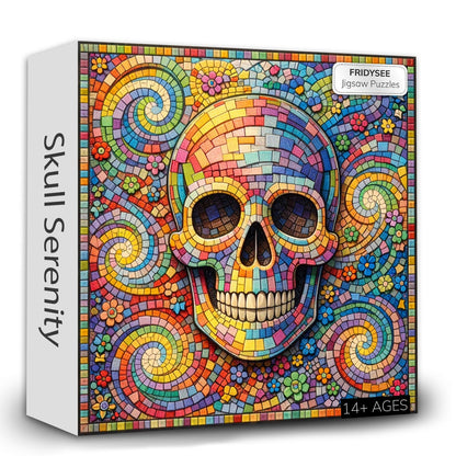 Skull Serenity Jigsaw Puzzles GFTOQA2034