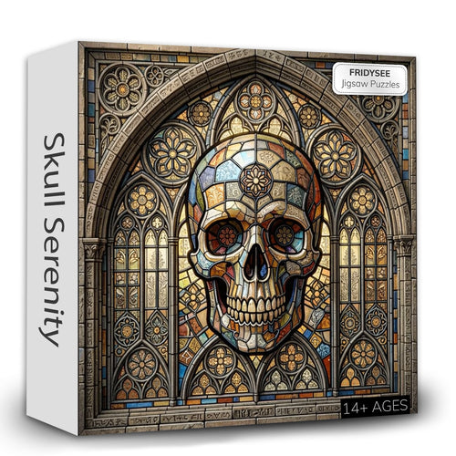 Skull Serenity Jigsaw Puzzles GFTOQA2035