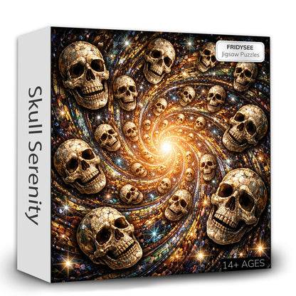 Skull Serenity Jigsaw Puzzles GFTOQA2036