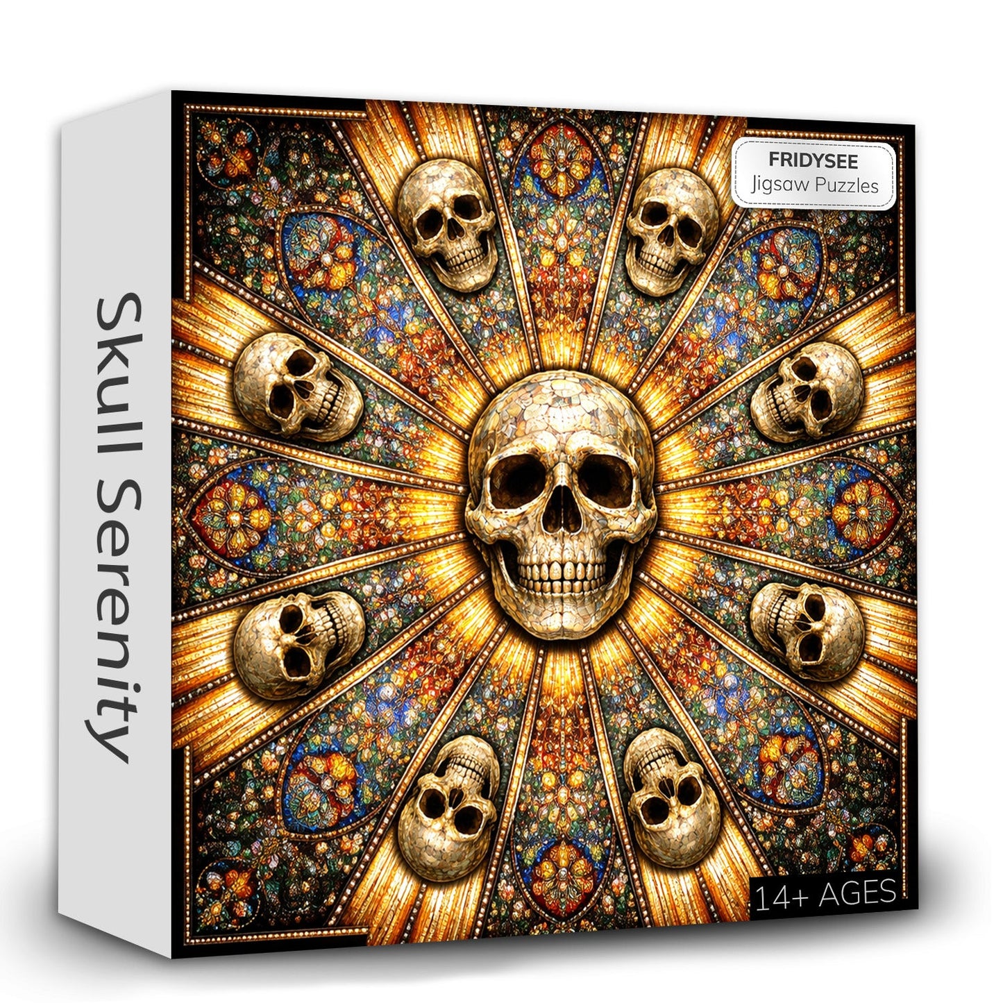 Skull Serenity Jigsaw Puzzles GFTOQA2037