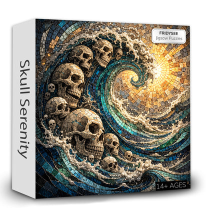 Skull Serenity Jigsaw Puzzles GFTOQA2040