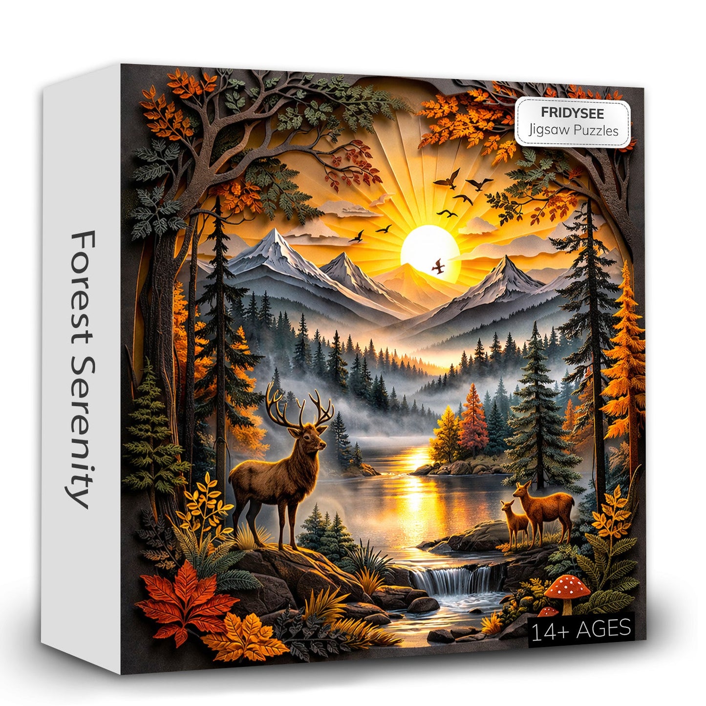 Forest Serenity Jigsaw Puzzles GFTOQA2042