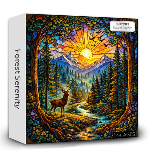 Forest Serenity Jigsaw Puzzles GFTOQA2044