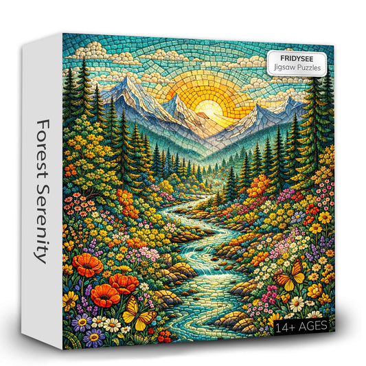 Forest Serenity Jigsaw Puzzles GFTOQA2046