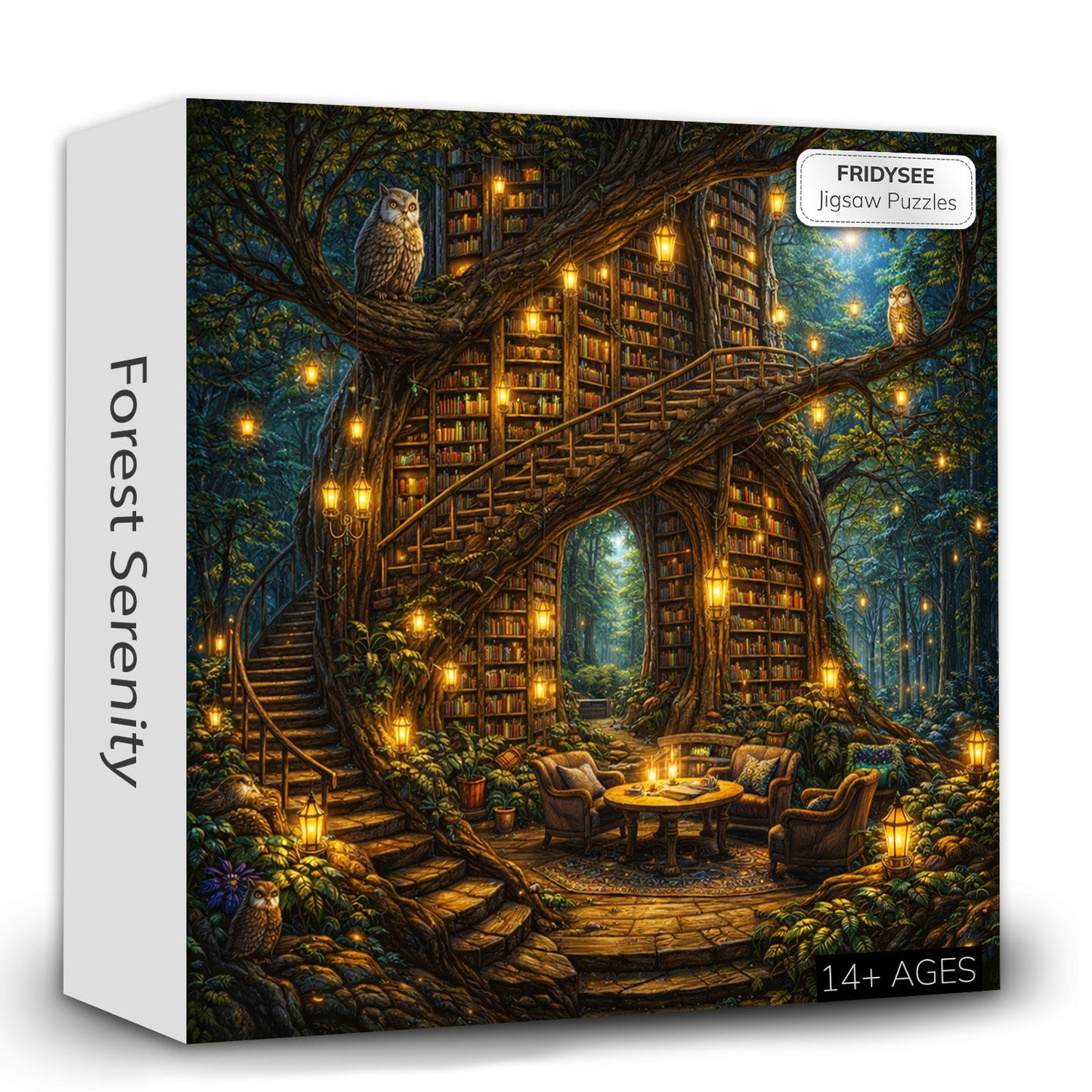 Forest Serenity Jigsaw Puzzles GFTOQA2051