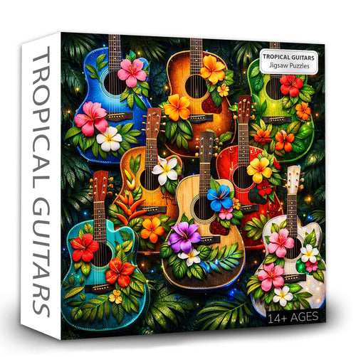 Tropical Guitars Jigsaw Puzzles GFTOQM3332