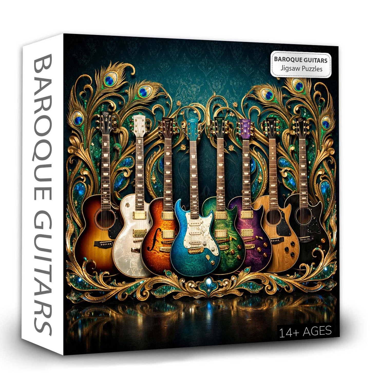 Baroque Guitars Jigsaw Puzzles GFTOQM3333