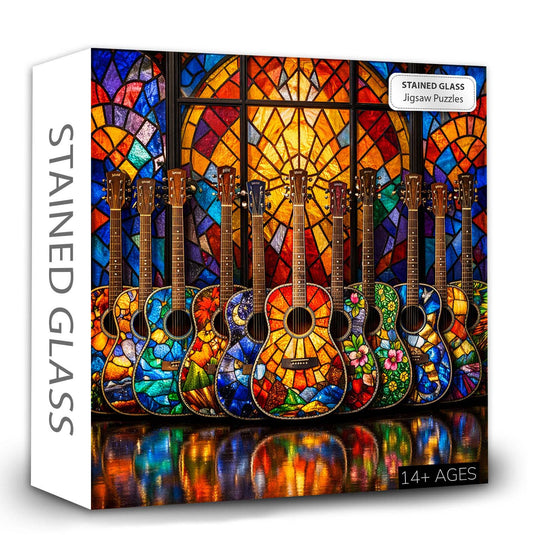 Stained Glass Jigsaw Puzzles GFTOQM3336