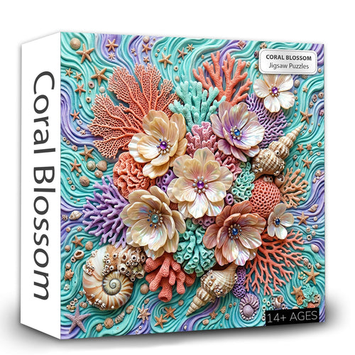 Coral Blossom Jigsaw Puzzles GFTOQM3441