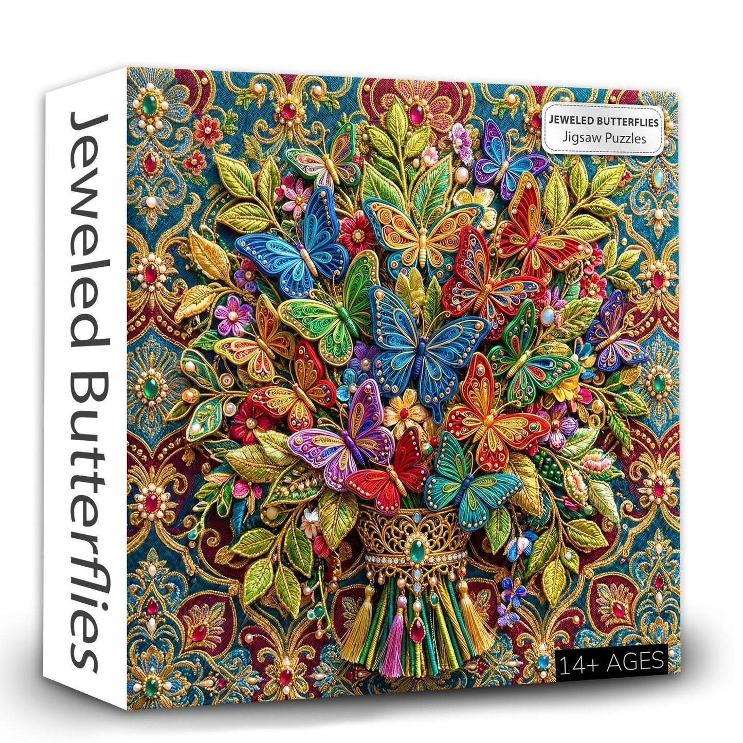 Jeweled Butterflies Jigsaw Puzzles GFTOQM3443