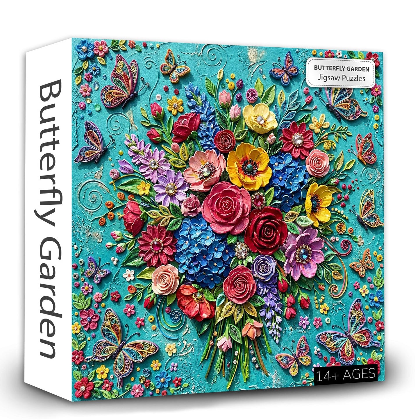 Butterfly Garden Jigsaw Puzzles GFTOQM3444
