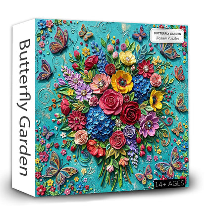 Butterfly Garden Jigsaw Puzzles GFTOQM3444