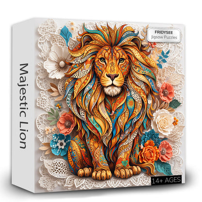 Majestic Lion Jigsaw Puzzles GFTOTP17536