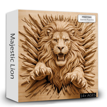 Majestic Lion Jigsaw Puzzles GFTOTP17541