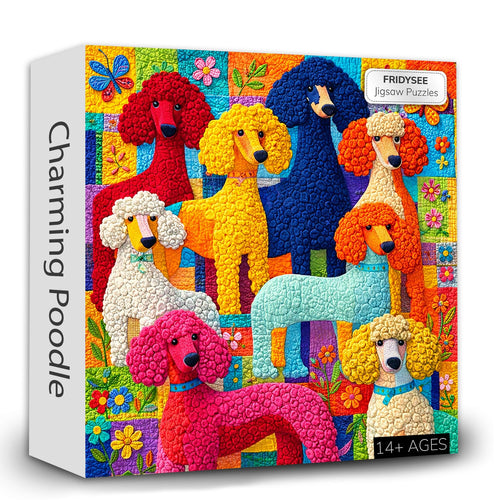 Charming Poodle Jigsaw Puzzles GFTOTP17602
