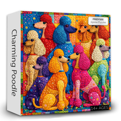 Charming Poodle Jigsaw Puzzles GFTOTP17603
