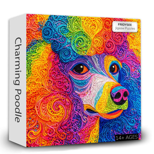 Charming Poodle Jigsaw Puzzles GFTOTP17604