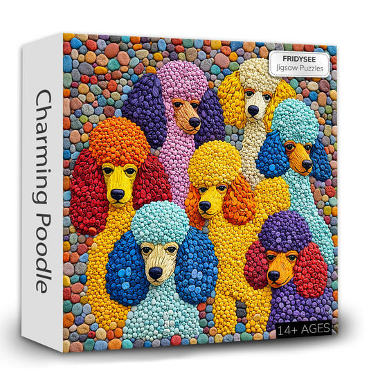 Charming Poodle Jigsaw Puzzles GFTOTP17605