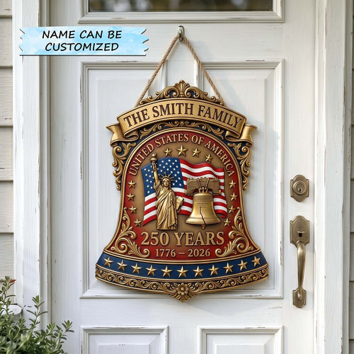 Freedom Heritage Wooden Door Sign QTCUZ GFTOTP19386