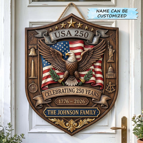 Freedom Heritage Wooden Door Sign QTCUZ GFTOTP19387
