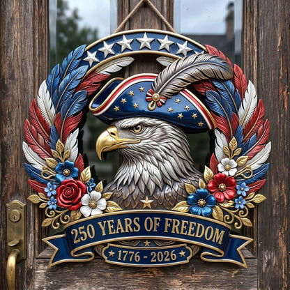 American Honor Wooden Door Sign GFTOTP19423