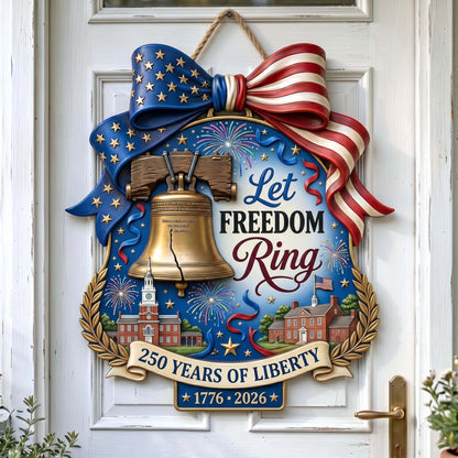 American Honor Wooden Door Sign GFTOTP19426