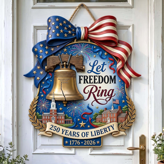 American Honor Wooden Door Sign GFTOTP19426