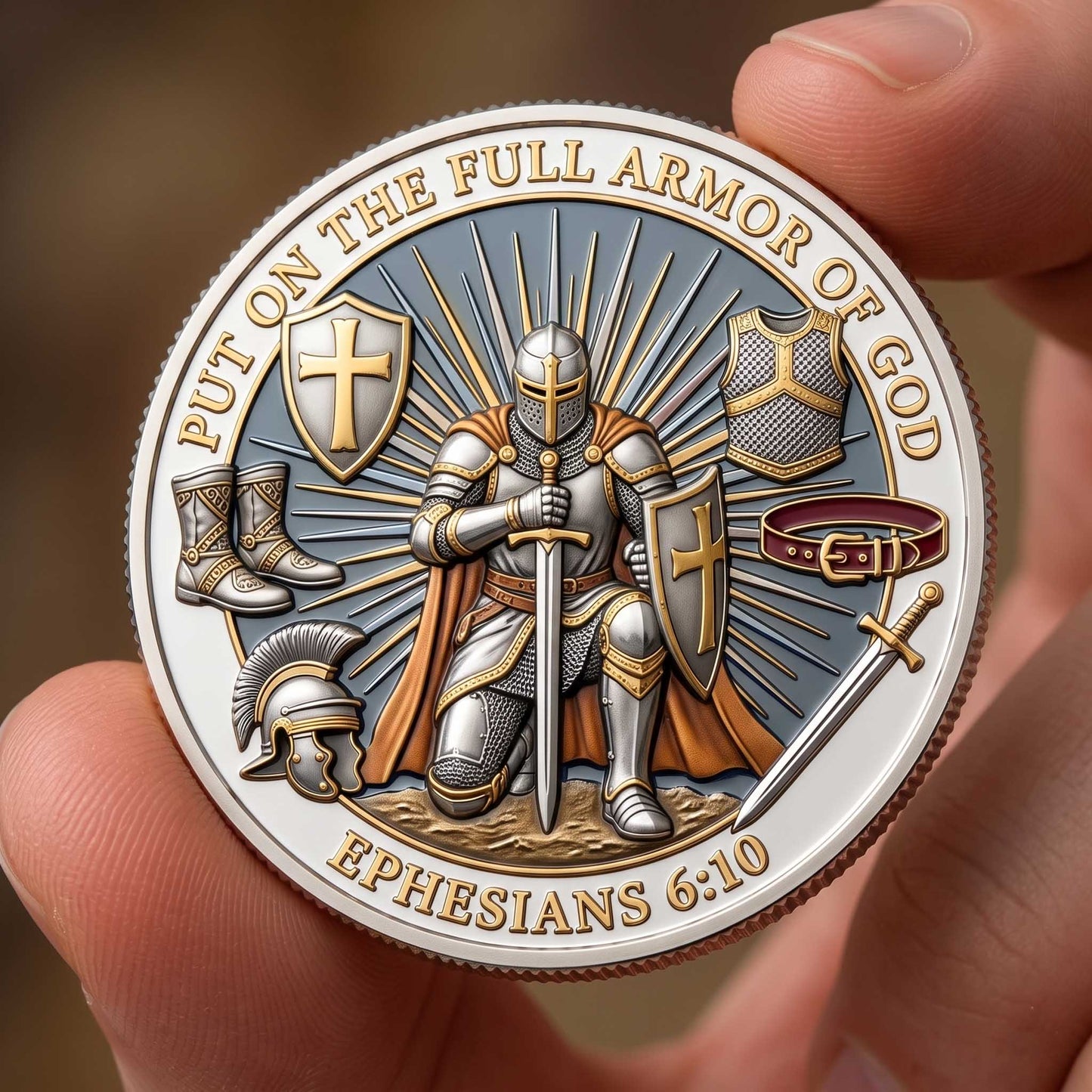 Full Armor Of God Commemorative Coin GFTOTP20119