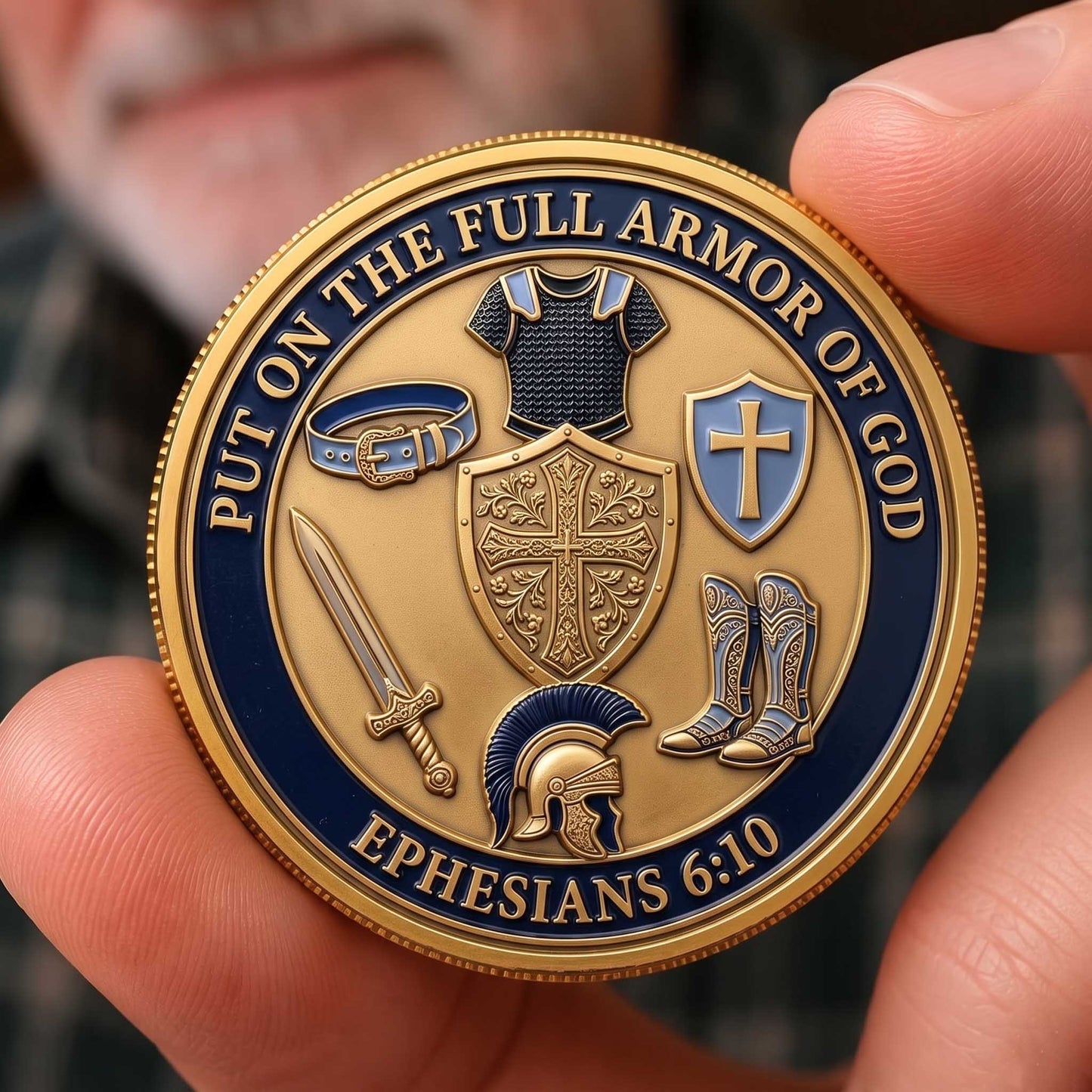 Full Armor Of God Commemorative Coin GFTOTP20121