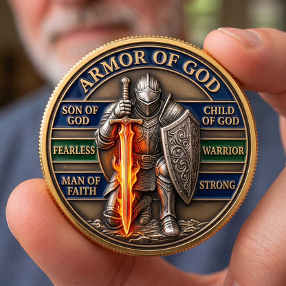 Full Armor Of God Commemorative Coin GFTOTP20123
