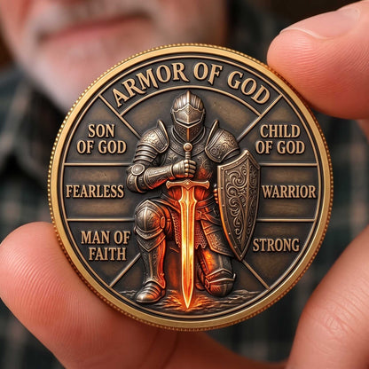 Full Armor Of God Commemorative Coin GFTOTP20124