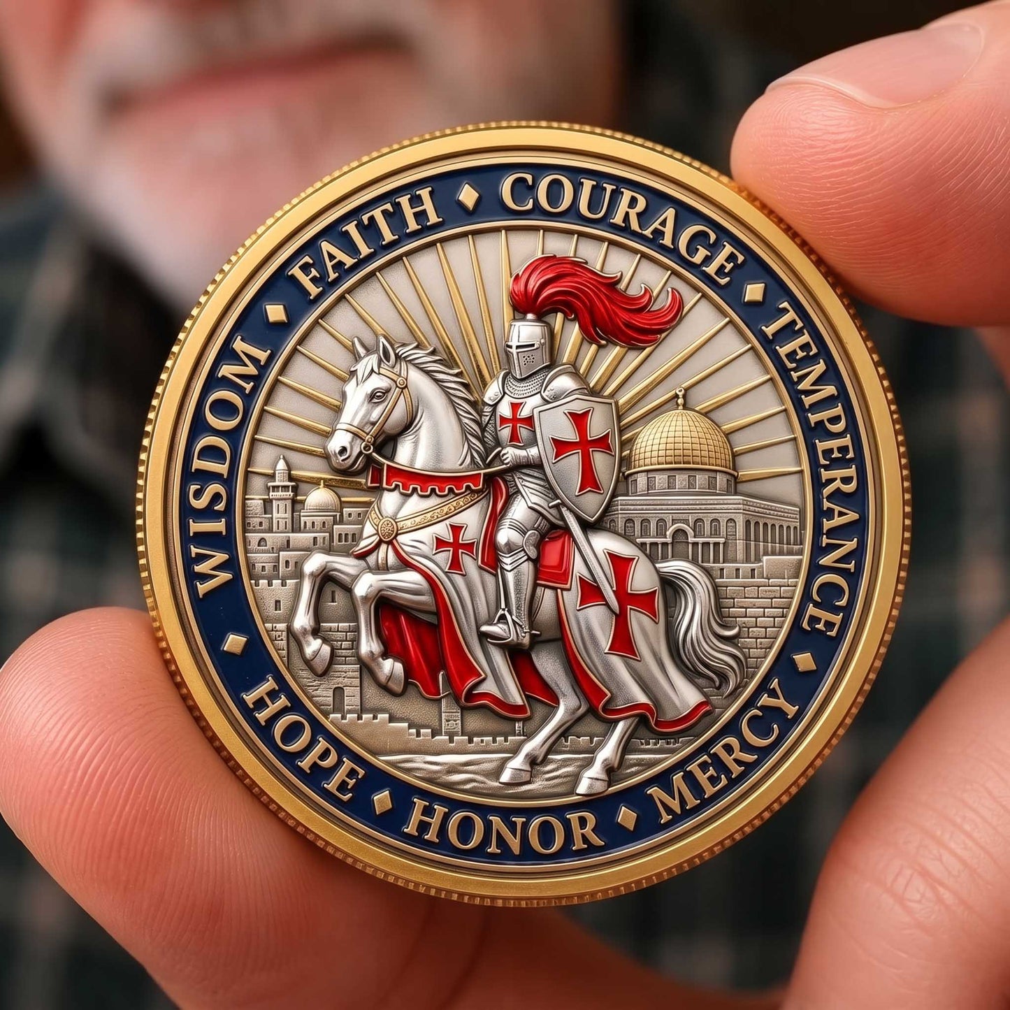 Full Armor Of God Commemorative Coin GFTOTP20125