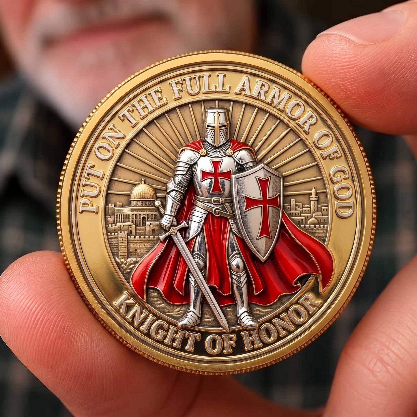 Full Armor Of God Commemorative Coin GFTOTP20126