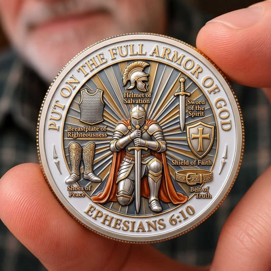 Full Armor Of God Commemorative Coin GFTOTP20129