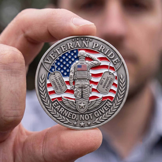 Veteran Pride Commemorative Coin GFTOTP20317